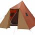 Les meilleures tentes tunnel familiales 4 personnes: GEAR Bora 4, hauteur libre, auvent sol cousu imperméable