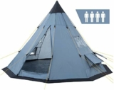 Les meilleures tentes de camping JUSTCAMP Bell Tipi: Un choix optimal pour votre aventure en plein air.