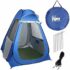 Les meilleures tentes de douche de camping avec fenêtres pour votre vie privée et confort en plein air