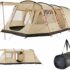 Les meilleures tentes tunnels pour 6 personnes : CampFeuer Tente Tunnel Caza avec immense vestibule
