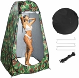 Tentes de douche et dressing pour camping : comparatif de produits, 120 x 120 x 190 cm, pop-up, avec fenêtres