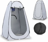 5 Tentes de douche pop-up portables pour camping, pêche, plage, douche