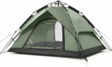 Top 5 tentes de dôme portatives pour 3-4 personnes avec sac de transport