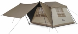 Les meilleurs tentes familiales pour le camping: Qeedo Quick Villa, tente spacieuse (4-5 personnes) avec système Quick-Up