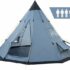 Les Meilleures Tentes Tunnel pour 6 Personnes : CampFeuer Tente Caza avec Vestibule Immense